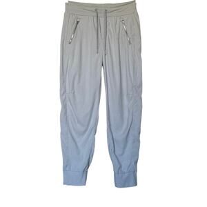 Athleta Trekkie North Icy Gray High-Rise Joggers Womens Size 4 EUC